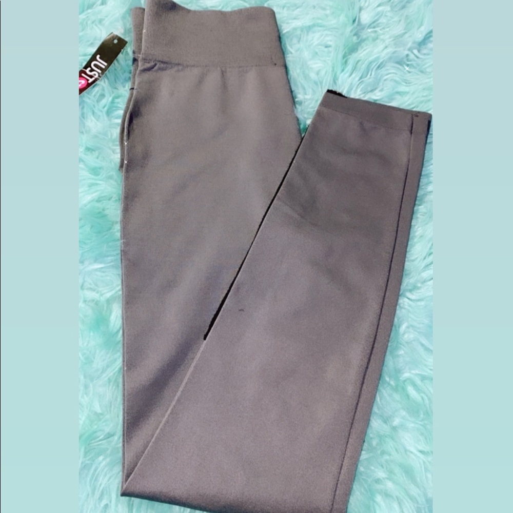 Justices gray designed leggings